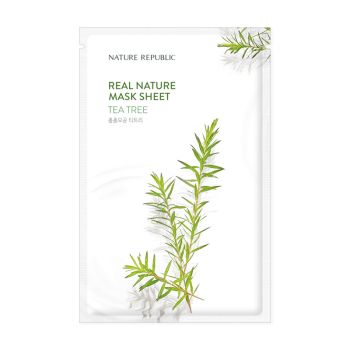 Real Nature Mascarilla con Árbol de Té