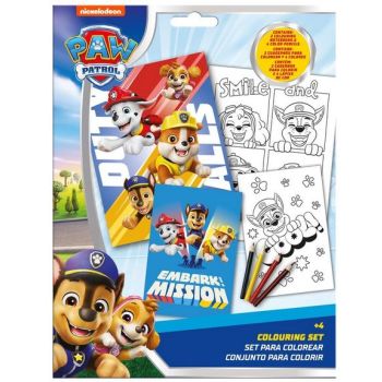 Conjunto para colorir Paw Patrol