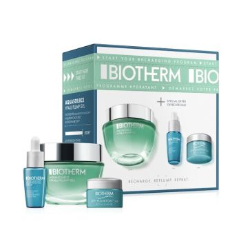 Aquasource Hyalu Plump Gel Set de Rutina Facial