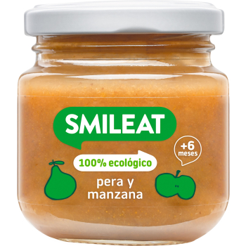 Tarrito Pera y Manzana Ecológico
