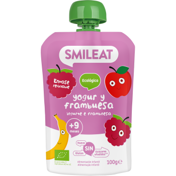 Pouch Yogur y Frambuesa