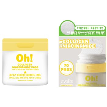 Oh Collagen Niacinamide Toner Pads