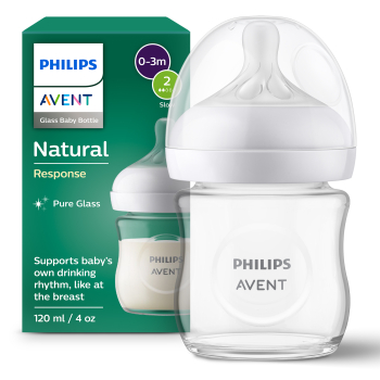 Avent Natural Response Biberón de Cristal