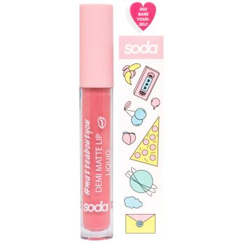 Labial Líquido Demi Mate 