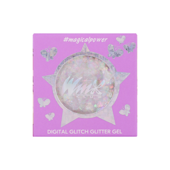 Digital Glitch Glitter Gel #magicalpower