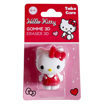 Goma de Borrar ED Hello Kitty, Kuromi o Cinnamoroll