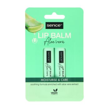 Bálsamo Labial con Aloe Vera