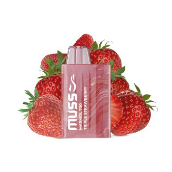 Vapeador Mármol 700 Triple Strawberry