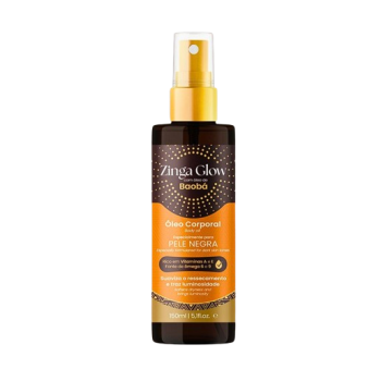 Zinga Glow Aceite Corporal Baobab Piel Negra