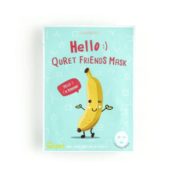Mascarilla Hello Friends Banana