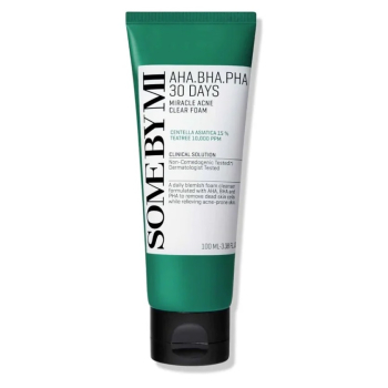 AHA BHA PHA 30 Days Miracle Acne Clear Foam Limpiador Facial