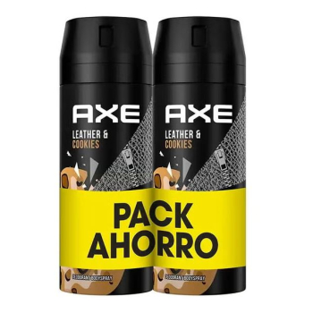 Desodorante Leather & Cookies 48H Spray pack ahorro