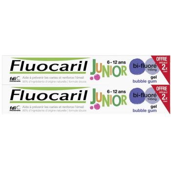 Junior Pasta Dental Bubble Gum 6-12 años