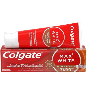Pasta de dentes branqueadora Max White For Coffee, Tea &amp; Wine