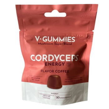 Gominolas Energía Natural Cordyceps Sabor Café
