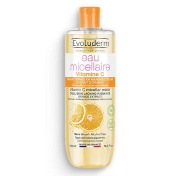 Eau Micellaire Agua Micelar Desmaquillante con Vitamina C