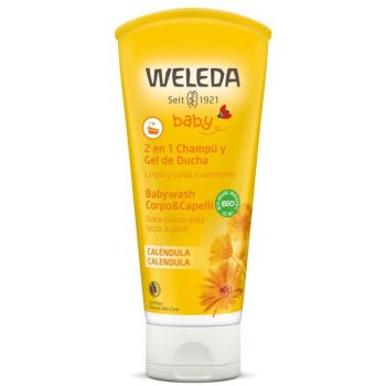 Champú y Gel de Ducha de Caléndula Bebé