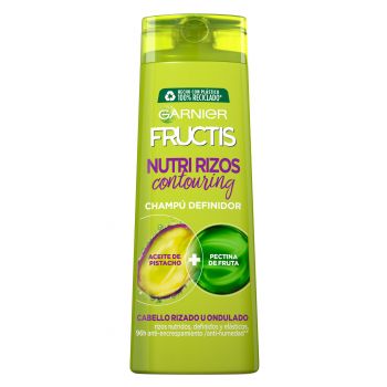 Fructis Nutri Rizos Contouring Champú Pelo Rizado u Ondulado 