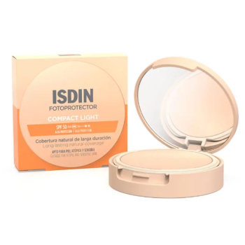 Fotoprotector Compact SPF 50+ Protector solar con color