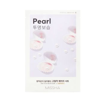 Airy Fit Mascarilla Facial de Tela Pearl