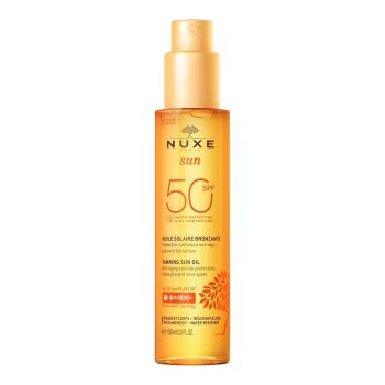 Aceite Bronceador SPF50 Rostro y Cuerpo