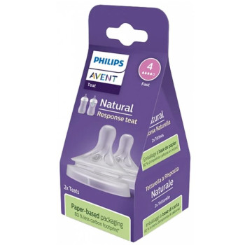 Avent Natural Response Tetina Flujo 4