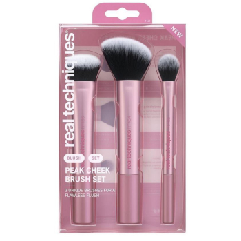 Peak Cheek Set de 3 Pincéis para acabamento