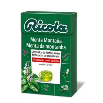 Menta Montaña Caramelos sin Azúcar