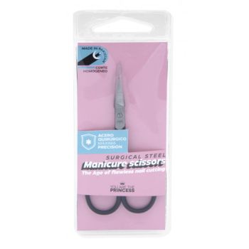 Princess Basic Tijeras Manicura Pieles Punta Curva