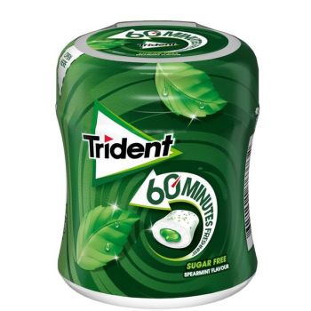 Frasco de pastilha elástica 60 Minutes Freshness Peppermint