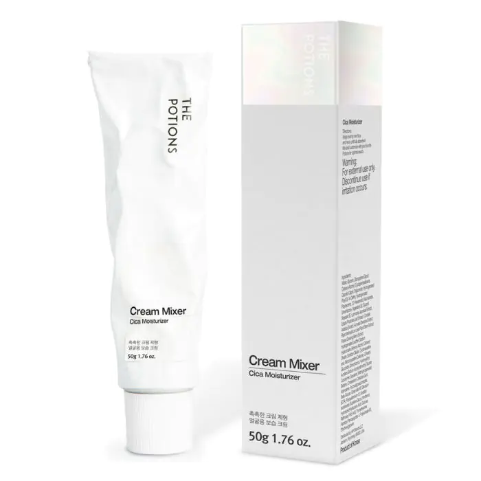 The Potions Cica Complex Mixer Cream (50 G) - Koreanische Hautpflege, Tierversuchsfrei & Hypoallergen