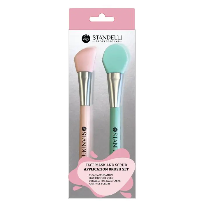 Standelli Set de Brochas Para Aplicación de Mascarillas