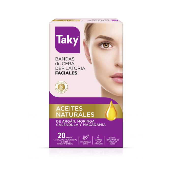 Taky Tiras de cera depilatória facial Perfumarias Primor