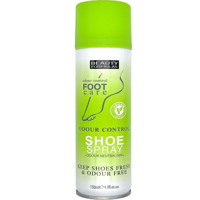 Beauty Formulas Odour Control Shoe Spray Control de olor para