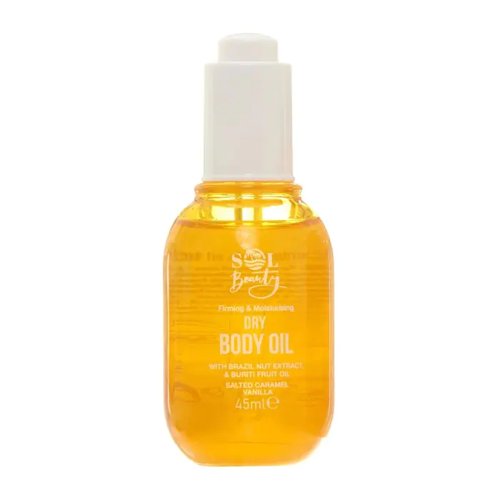 Sol Beauty Aceite Seco Corporal con Aroma a Caramelo Salado y