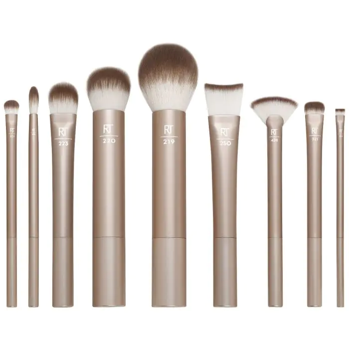 Real Techniques Set Brochas Au Naturel Complete Brush Set