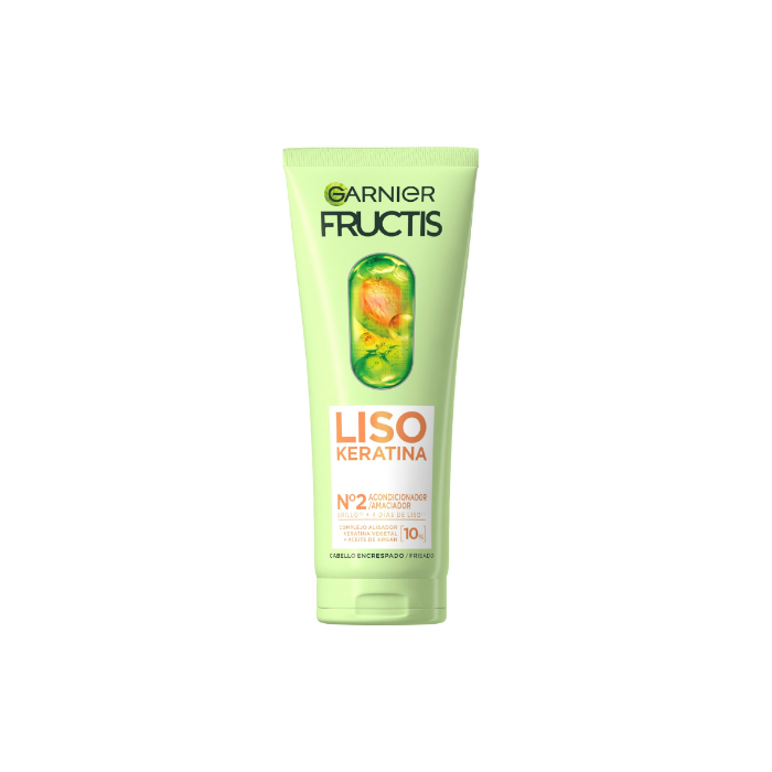 Garnier Fructis Método Liso Acondicionador Liso Keratina Nº2