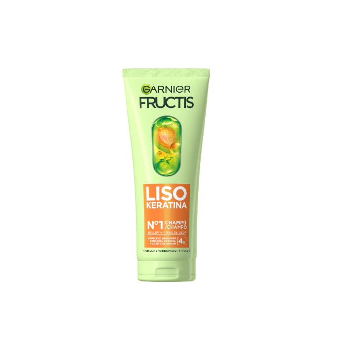 Garnier Fructis Método Liso Champú Liso Keratina Nº1 Perfumerias