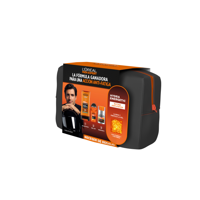 L’Oréal Paris Men Expert Neceser Hydra Energetic con Crema + Gel + Desodorante L’Oréal Paris Men Expert Neceser Hydra Energetic con Crema + Gel + Desodorante