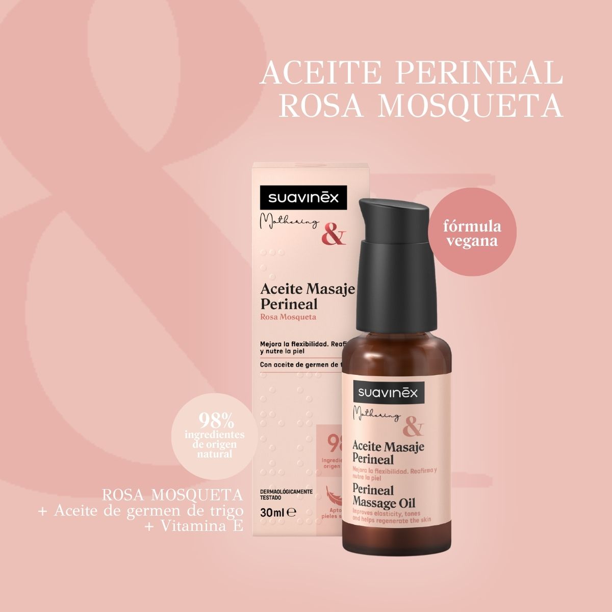 Mom To Aceite Rosa Mosqueta Masaje Perineal Suavinex Aceite