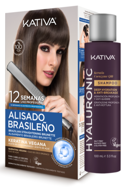 Kit Lissage Kativa Keratin Primor Anti Frizz Alisado De Keratina