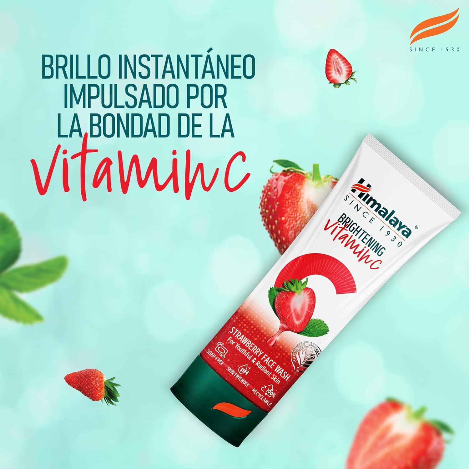 Nettoyant Visage Vitamine C Fraise