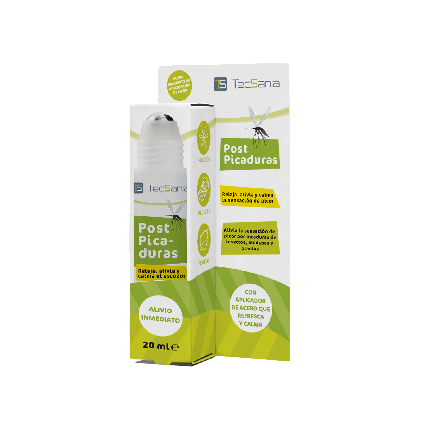 Roll-On Pós-Picadas 20 ml  Tecsania
