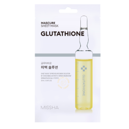 missha mascure sheet mask glutathione 28ml *5ea MISSHA Mascure Sheet Mask Glutathione