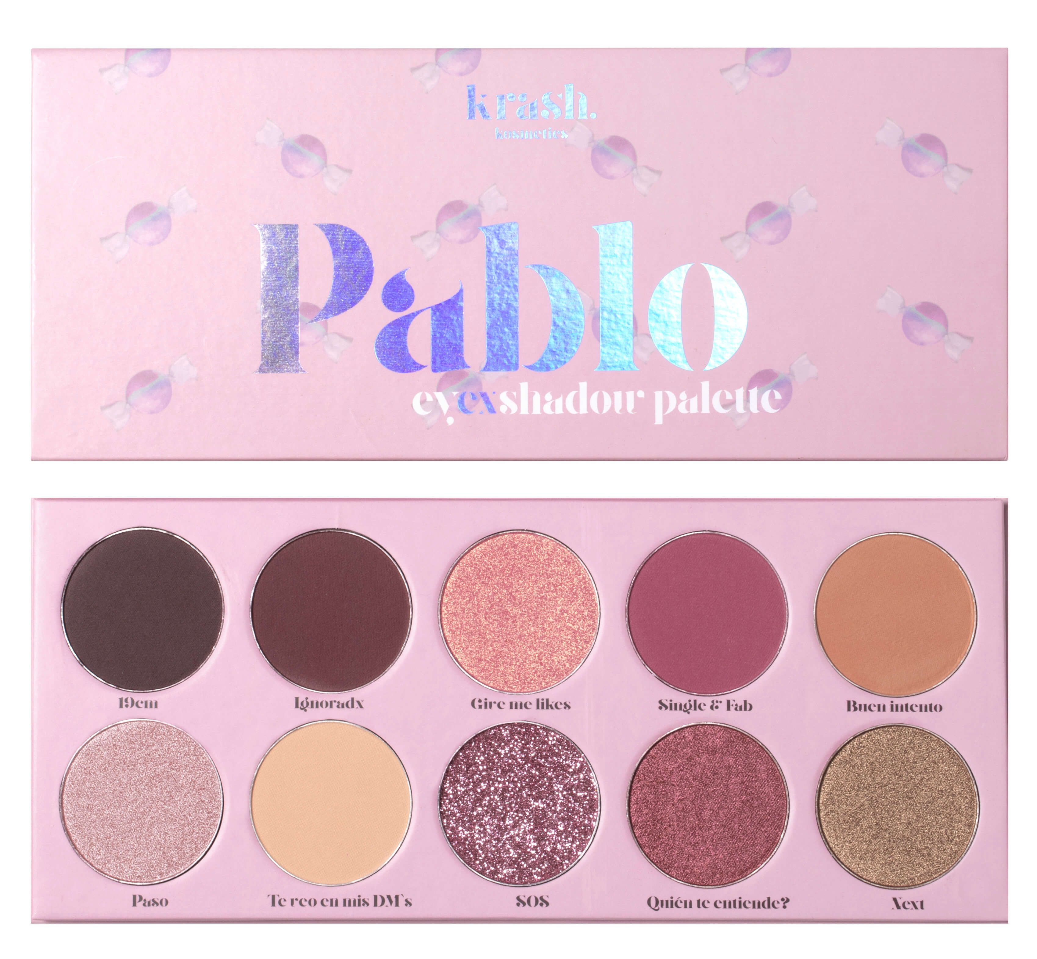 Krash Kosmetics Pablo Paleta de Sombras eyEXshadow Perfumerias