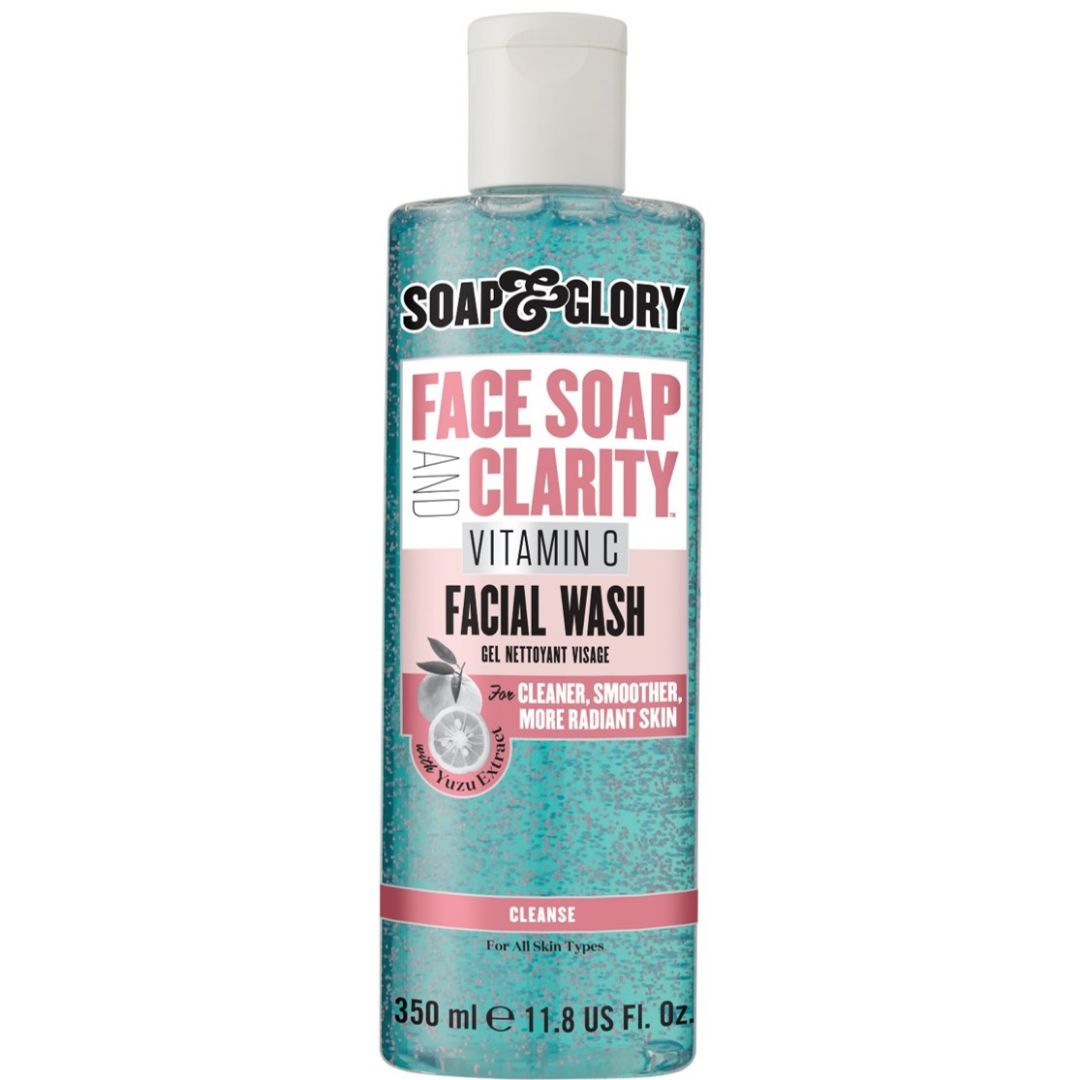 Soap Glory Skincare Line Face and Clarity Vitamina C Jabón