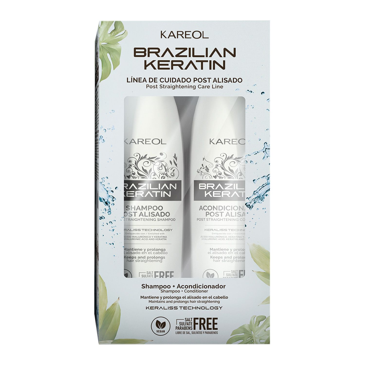Kareol Brazilian Keratin Kit Post Alisado Perfumerias Primor