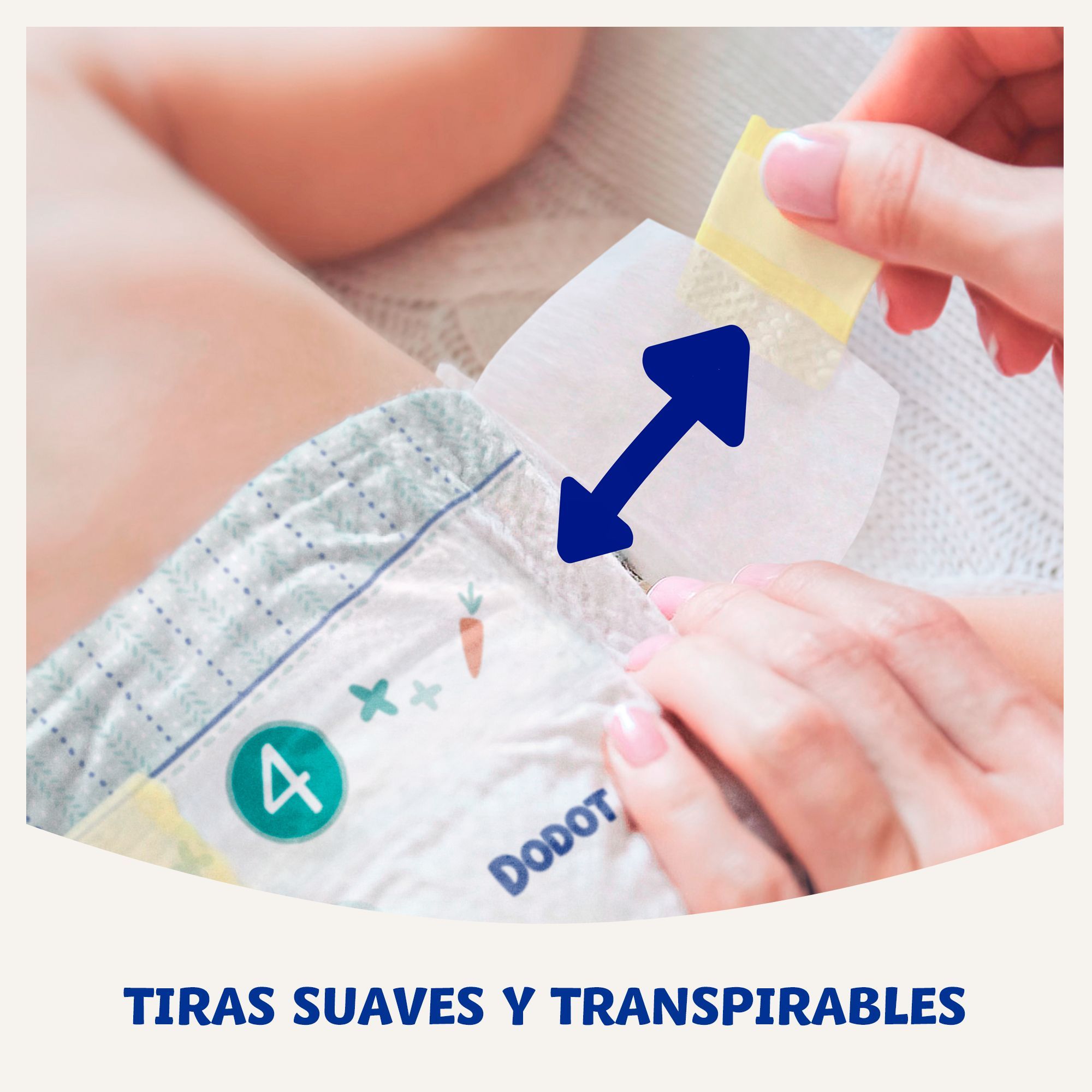 Dodot Pañales Protection Plus Sensitive Recién Nacido Talla