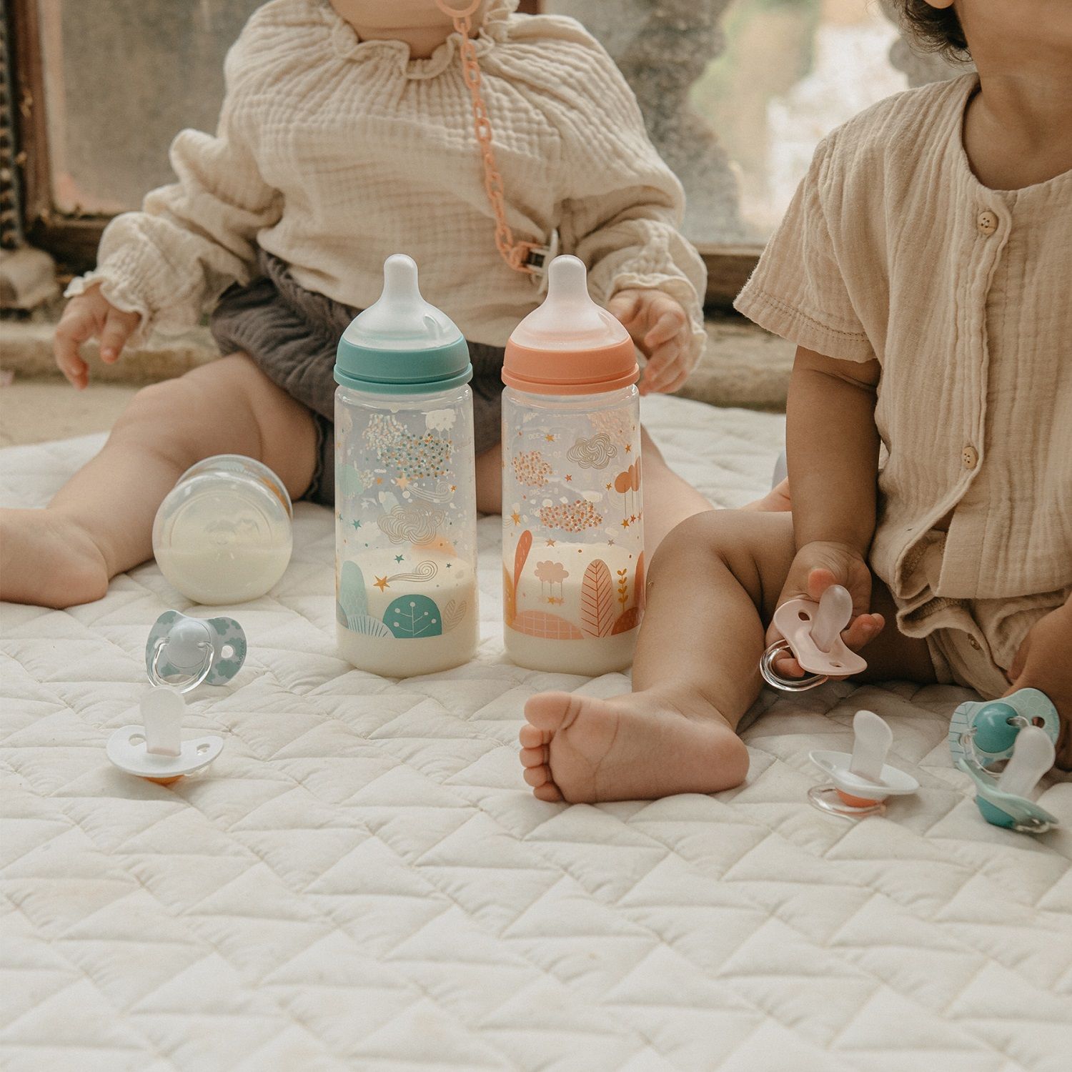 Suavinex Biberón Tetina Fisiológica Silicona Flujo L Perfumerias