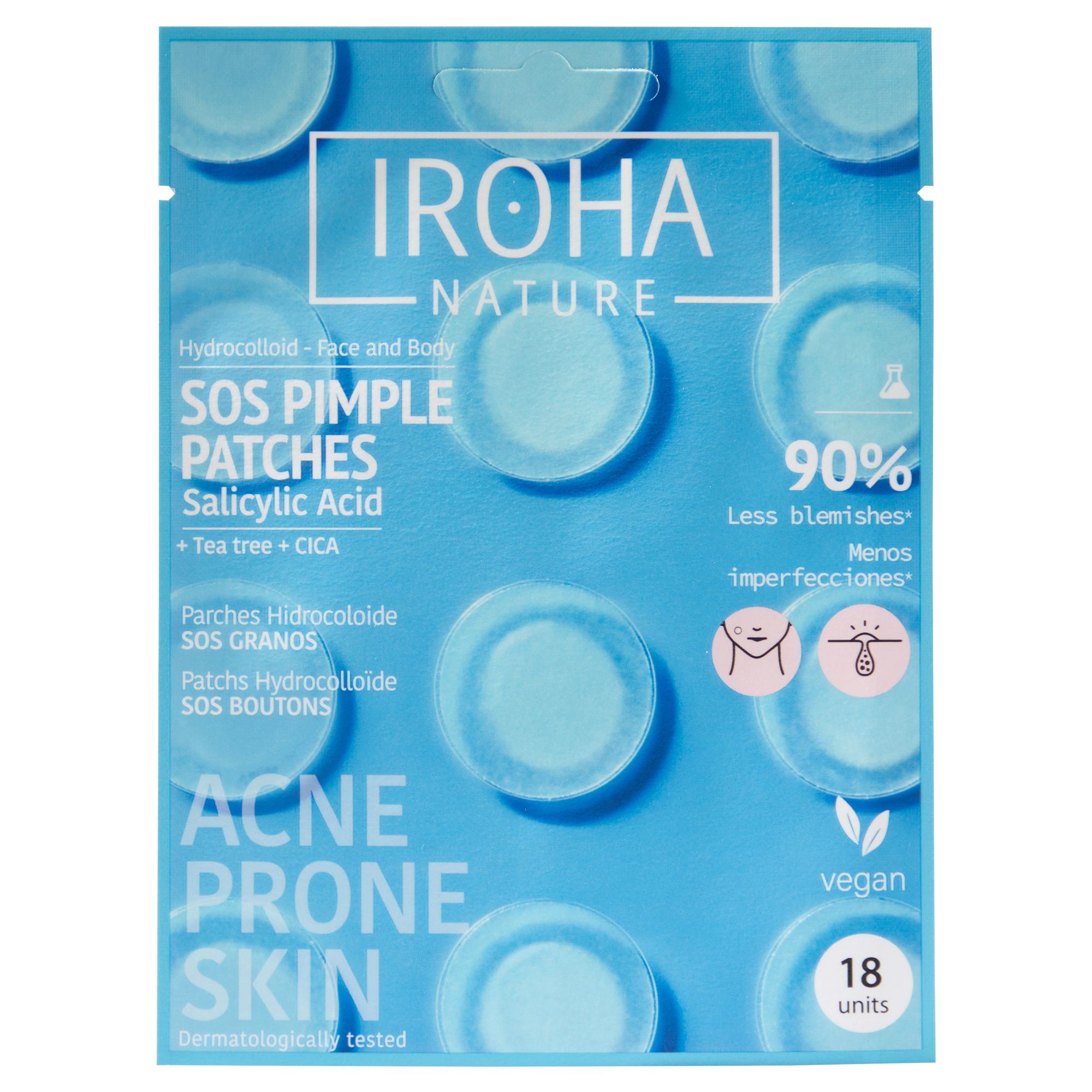 Iroha Nature Parches Sos Granos Perfumerias Primor